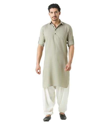 Image of Rajubhai Hargovindas Men's Premium Pathani Kurta