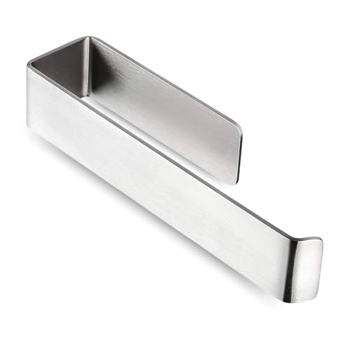 Toalleros De Baño Sin Taladro Adhesivo 26 cm, Acero Inoxidable 304 Cepillado, Accesorios Sin Taladro para Baño y Cocina, Fuerte Fijación