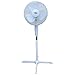 Produktbild Hossi's Wholesale Standventilator, leiser Ventilator mit Abschaltfunktion, Bodenventilator weiß 40W, 40cm Durchmesser