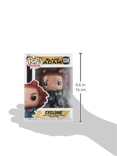 Funko Pop! Movies: DC - Black Adam - Cyclone - Figurine en Vinyle à Collectionner - Idée de Cadeau - Produits Officiels - Jouets pour Les Enfants et Adultes - Movies Fans