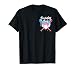 Baseball 4 Year Old Ice Cream Drip Boys 4th Birthday Sweet T-Shirt