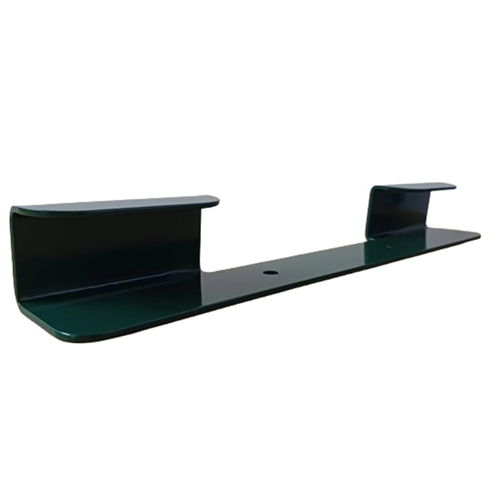 Begchy Green Steel Wheelie Bin Brackets,Outdoor Garbage Cans Lock Heavy Duty Floating Shelf Brackets Trash Can Lock