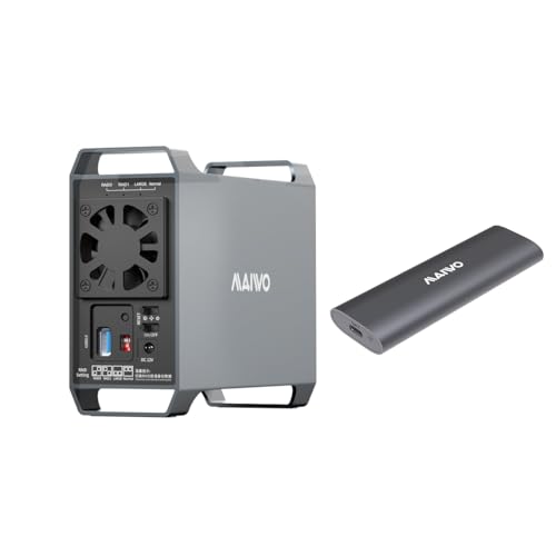 MAIWO Dual Bay Raid Enclosure-M.2 Enclosure miniatura 1