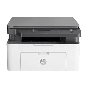 Impressora Multifuncional HP Laser MFP 135w 220v. Tecnologia de Impressão Laser Wi-Fi. Funções: Imprimir, Copiar, Digitalizar. Cor ‎Branca/Preta (4ZB83A#AC8)