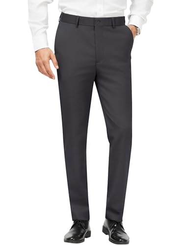 MAGE MALE Men's Stretch Dress Pants Slim Fit Skinny Tapered Suit