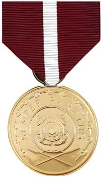 Coast Guard Good Conduct Medal Full Size Anodized Finish