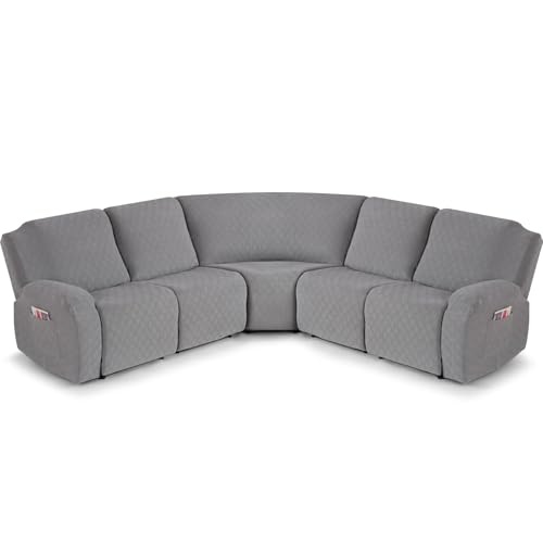 VANSOFY Light Gray 5 Seat Cover and Middle Console for Recliner - Elegant and Durable (Light Gray)
| VANSOFY Light Gray 2 Seat Cover and Middle Console - Easy Install & Stylish for Recliner (Light Gray)
| VANSOFY Light Gray 5 Seat Cover with Middle