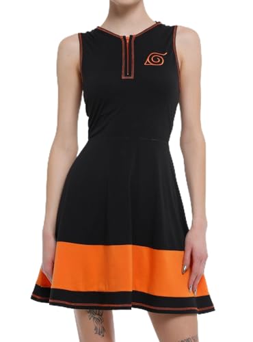 naruto prom dress Girl Wearing A to The Knuckleheaded Ninja Look is Here Bring the Hidden Leaf Village style into action with the officially licensed Mens Naruto Shippuden Naruto Costume Carmilla Rose | This Naruto