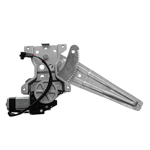 Image of TRQ Rear Passenger Side Power Window Motor and Regulator Assembly Power Compatible with 1996-2002 Toyota 4Runner