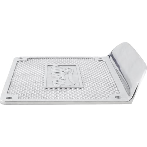 Juego de placas para estribos de aluminio pulido Speedway Motors miniatura 5
