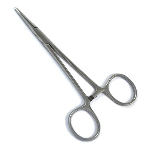 SinChic Hämostatische Pinzette,Edelstahl Hemostat Hund Katze Haustier Schere Haustier Puller Pinzette für Haustier Grooming Hund Ohr Haar Puller Locking Forceps