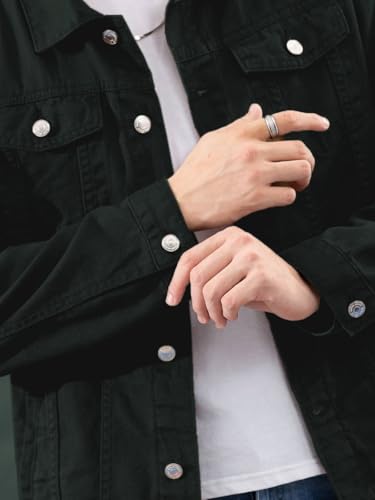 Image of TOPLOT Men's Jacket | Stylish Outerwear Design | Premium Quality | Regular Fit Structure | Comfortable Wear | Trendy Look Styling | Functional Layering | Perfect for Casual & Outdoor Wear (5266)