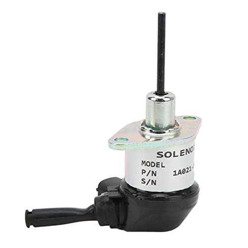 Solenoide de desligamento de combustível para escavadeira 1A021 60016, fácil de instalar, 1A021 6001