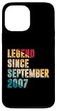 18 anni regali leggenda dal settembre 2007 18° compleanno custodia per iphone 13 pro max