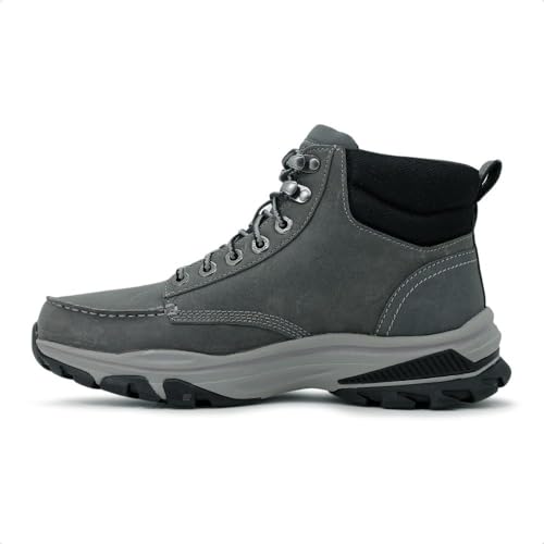Skechers Ralcon, Bota para Caminhada Masculino, Cinza (Grey), 41
