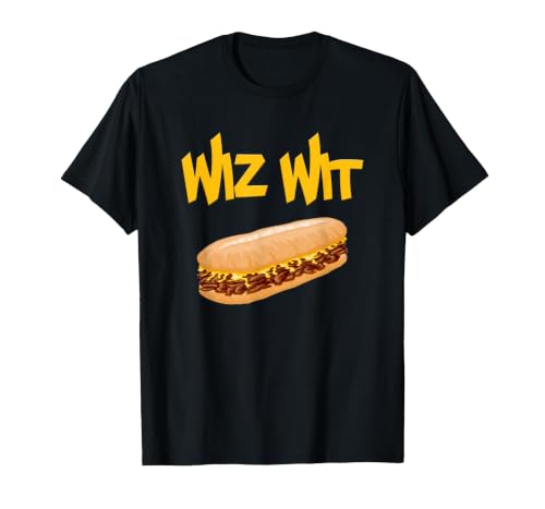 Wiz Wit Cheesesteak Shirt T-Shirt, Men, Black, Medium