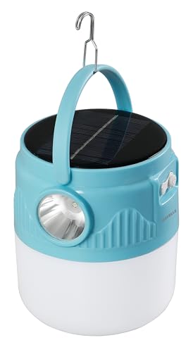 Image of Havells Solar Lighthouse NXT 10W| 360 Light Distribution| 4000 mAh Lithium-Ion Rechargeable Battery| 2 Light Modes| Torch - Usage up to 7 Hours Multi-Function Canopy Light for Camping & Marketplace