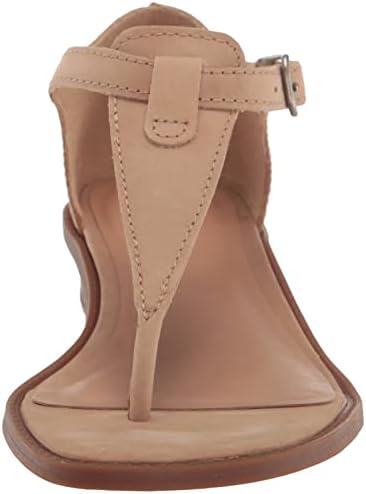 Lucky Brand Women's Annamae T-Strap Sandal Wedge, Cortado, 7.5 | Image 1