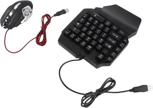 Clavier de jeu à moitié main rétroéclairé DEL et design compact