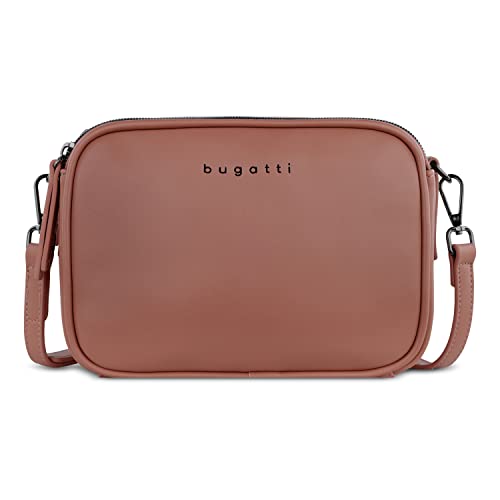 Bugatti Almata Damen Schultertasche M - Kunstleder Umhängetasche Für Alltag & Freizeit