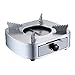 Sharplace Réchaud à Alcool en Acier INOX, Mini Réchaud Portable pour Poêle - Argent