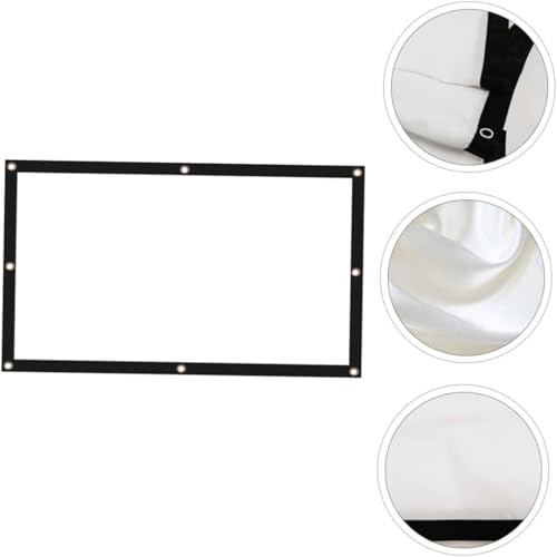 Écran portable en polyester pour bureau et proyectores