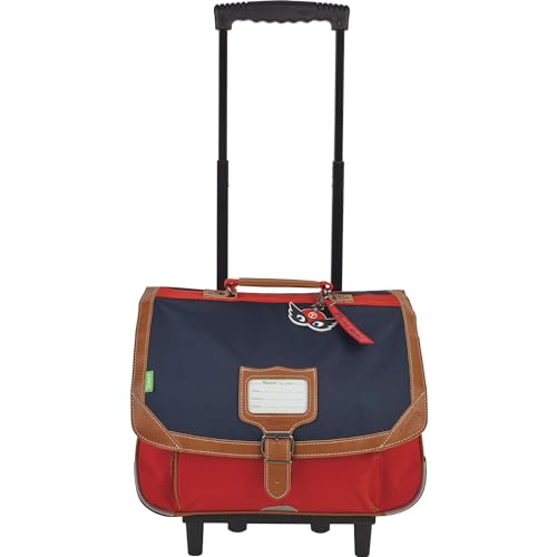 Sac d'école trolley Tann's Arthur 38 cm idéal pour la rentrée en primaire