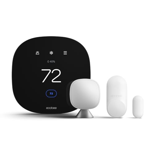 ecobee3 Lite Smart Thermostat with Whole Home Sensors Bundle by ecobee - Used condition - US$209.99