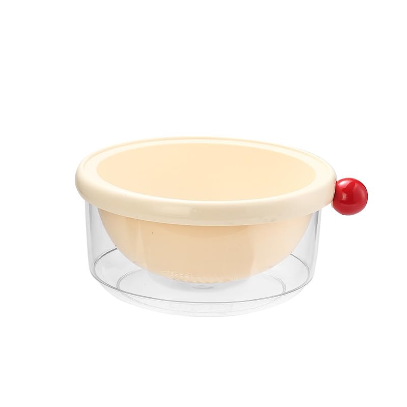 2 coladores reutilizables para pasta, colador de cocina de doble pared, plano y ahorra espacio, funcional para pasta, patatas, verduras