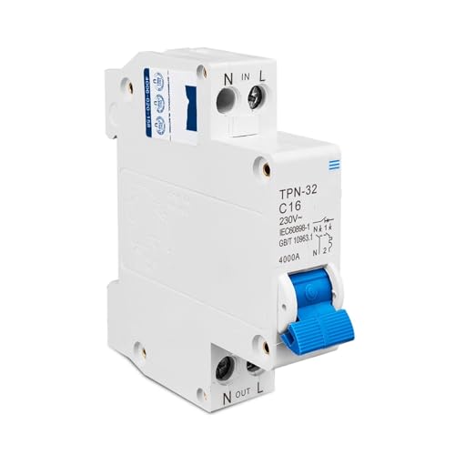 Disjoncteur DPN 1P+N 25A 20A tableau modulaire phase neutre