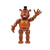 Five Nights at Freddy’s Toy Freddy - 5-Inch Articulated Figure with Jumpscare Feature and Glow-in-The-Dark Eyes