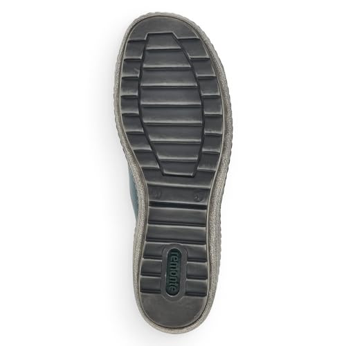 Remonte Damen Low-Top Sneaker R1498, Frauen Halbschuhe,lose Einlage,schnürer,Business,Freizeit,straßenschuhe,Strassenschuhe,blau (12),42 EU