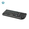 Rii Mini Bluetooth Keyboard with Touchpad,Built in Laser Pointer,Backlit Remote Control Portable Wireless Keyboard Mini for Smartphone/PC/Laptop/Tablets/Windows/Mac/Android/TV/Xbox/PS3. X1-BT