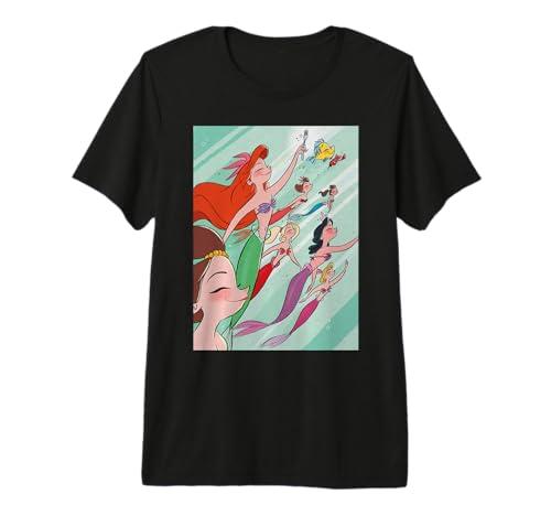 T-shirt Ariel Disney Princess idée cadeau anniversaire nostalgie fans