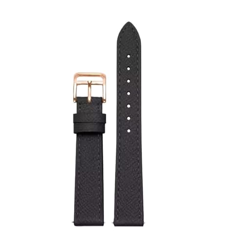 Bracelet de montre en cuir grain de paume de qualité supérieure 18mm - 2