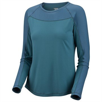 Columbia Anytime Haut Tricot Manches Longues Femme pour Randonnée et Rangement Voyage