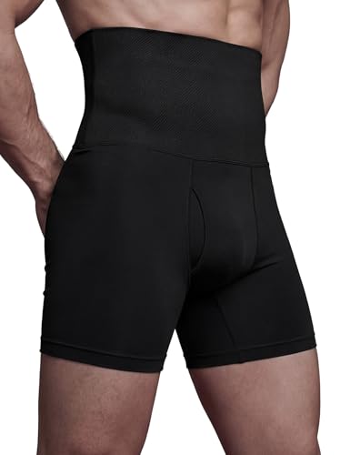 Image of DAMENSCH Men's Compression Shapewear Trunk, Comfortable Stretchy Body Shaper, Posture Correcting Tummy Tucker, Breathable Support Underwear