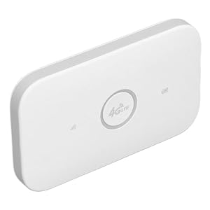 Mobiles 4G-LTE-Hotspot-Gerät, Tragbare Reise-Router mit 300 Mbit/s und SIM-Kartensteckplatz, Unterstützung für 10 Benutzer, Stabilität, für Home-Office-Reiseunternehmen