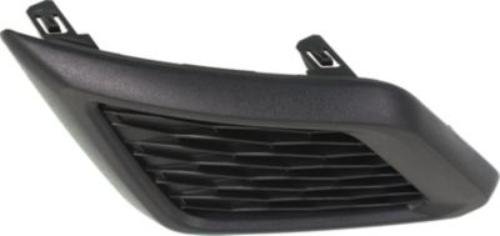 CPP Left Side Textured Black Fog Light Cover for 14-16 Nissan Rogue NI1038131