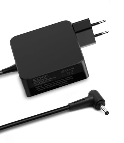 Cluvox Cargador 65W Compatible con Lenovo, Adaptadores de Alimentación 20V 3.25A, para Ideapad 320/330/ 330S/510/510/510S/520/530 Yoga 510 710 Flex 4/5/6/14/15,Conector:4.0mmx1.7mm