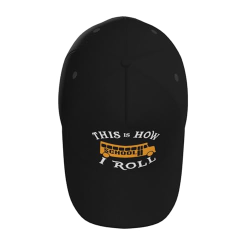 School Bus Driver Baseball Hats for Men and Women - Classic Adjustable Hats4