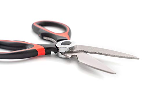 image for Kitchen Precision Scissors [2022] - 2 Pack - Ultra-Sharp Stainless Ste