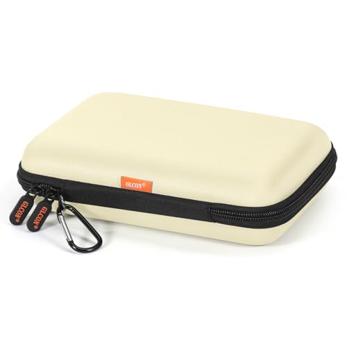 Clean-Beige Hard Shell Case for Electronic Accessories