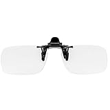 藤田光学 老眼鏡 クリップ式 1.5 度数 クリップアップ スクエア SL-182M +1.50