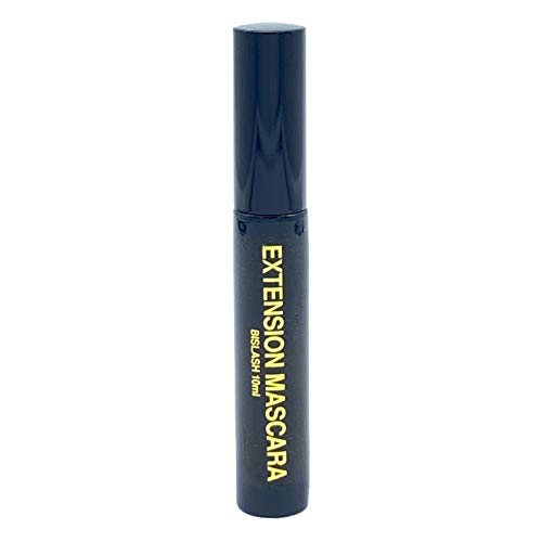 Preisvergleich Produktbild Mascara für die Wimpernverlängerung Wimperntusche für Eyelash Extension Tiefschwarz Greift die Klebestellen nicht an Leicht Löslich - 10ml