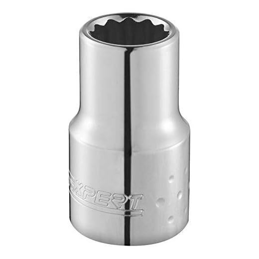 EXPERT E113741 12-Kant-Steckschlüssel 1/4", Zoll 7/32
