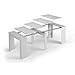 Habitdesign - Mesa de Comedor Consola Extensible, Mesa para Salon recibidor o...