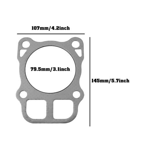 Image of 2Pcs Lawn Mowers Head Gasket Compatible with Kohler CH21 CH22 CH23 CH24 CH25 18-25 HP Engines 24-841-01-S Small Engines Replacement