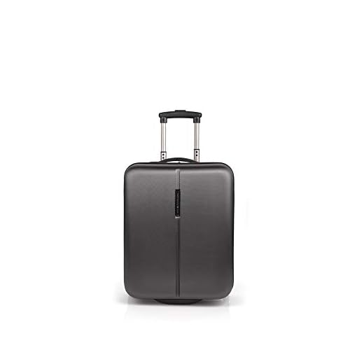 Gabol - Paradise | Maleta de Cabina Rigida de 38 x 53 x 20 cm con Capacidad para 33 L de Color Gris