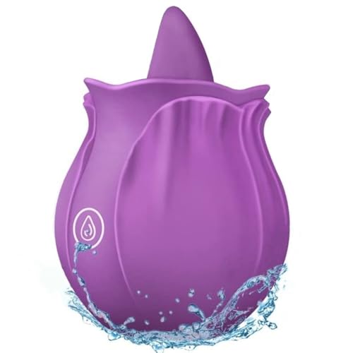 Clitioral Sucker Viboatorr Powerful Rose Viboator Stimulator 10 Speed Small Vibrateirs for Women Battery for Women Rose Vibratoer ghvbc (purple21)